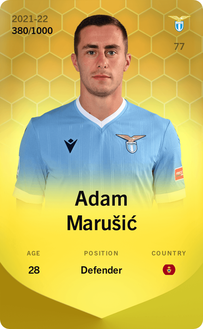 Adam Marušić 2021-22 • Limited 380/1000