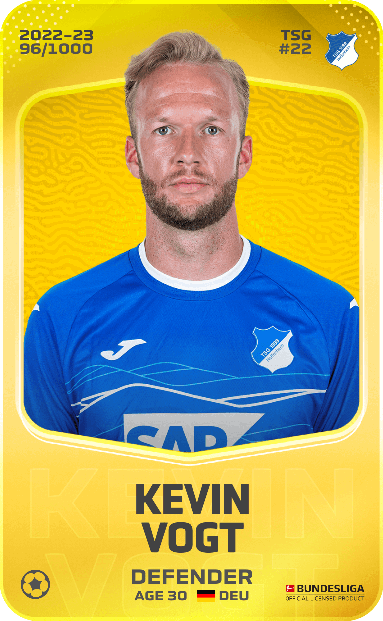 Kevin Vogt 2022-23 • Limited 96/1000