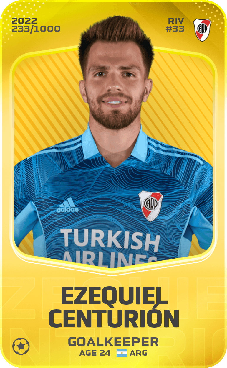 Ezequiel Centurión 2022-23 • Limited 233/1000
