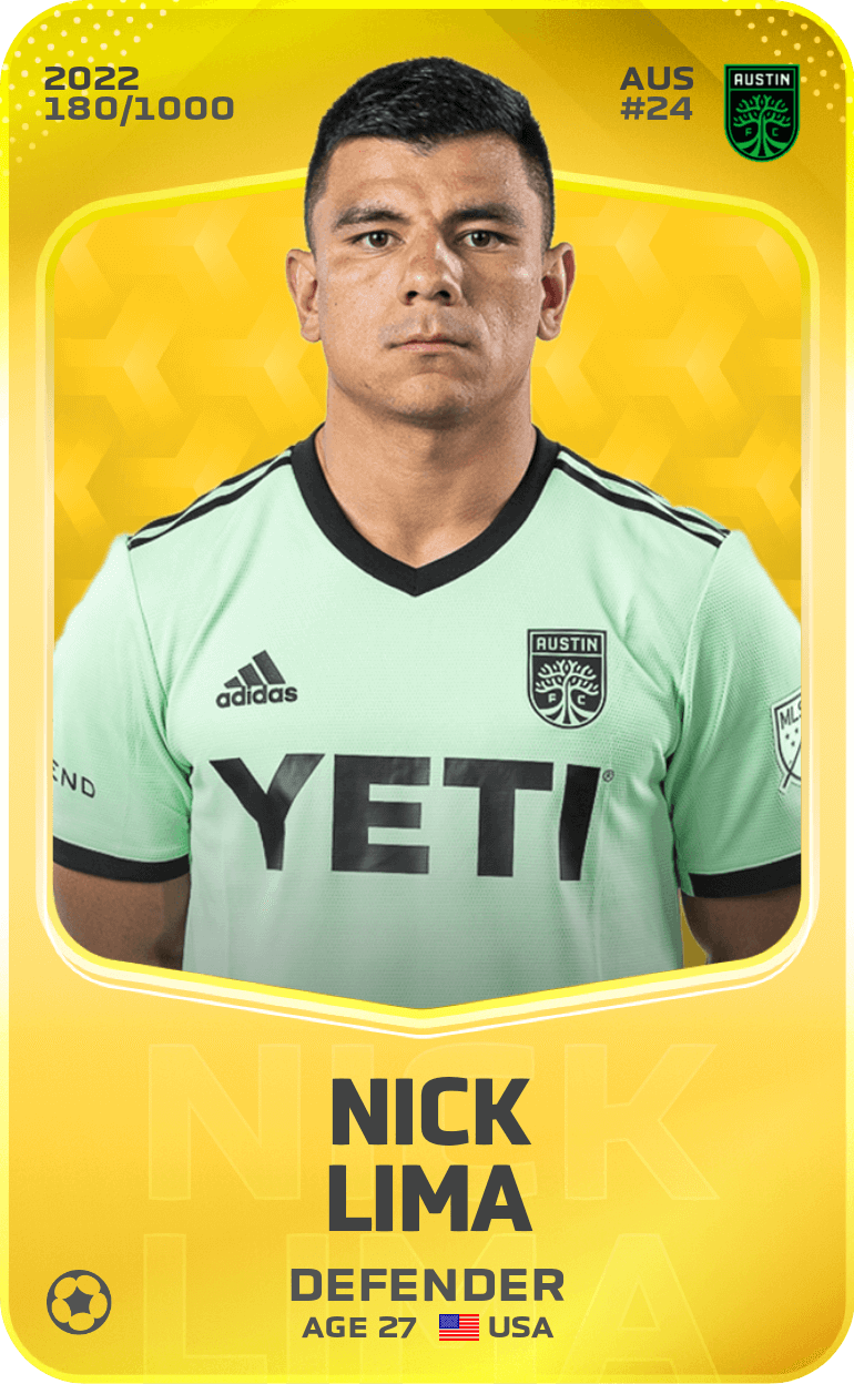 Nick Lima 2022-23 • Limited 180/1000