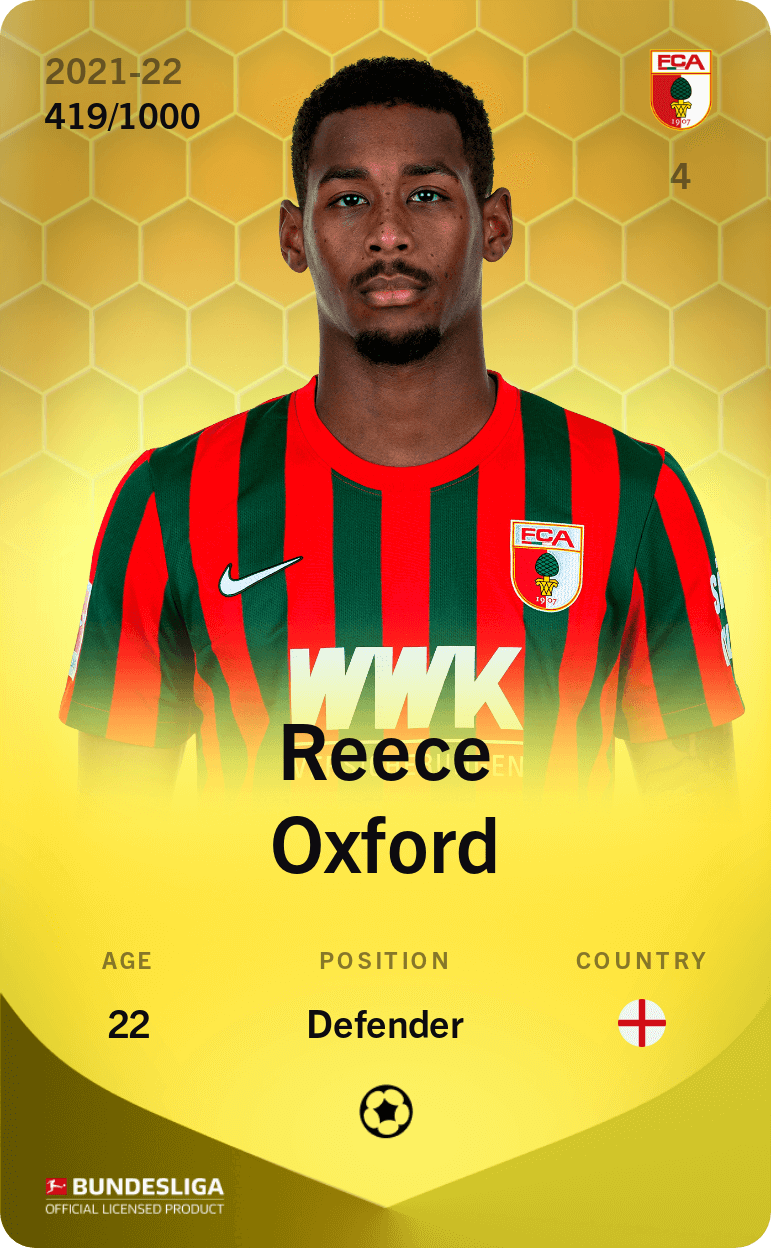 Reece Oxford 2021-22 • Limited 419/1000