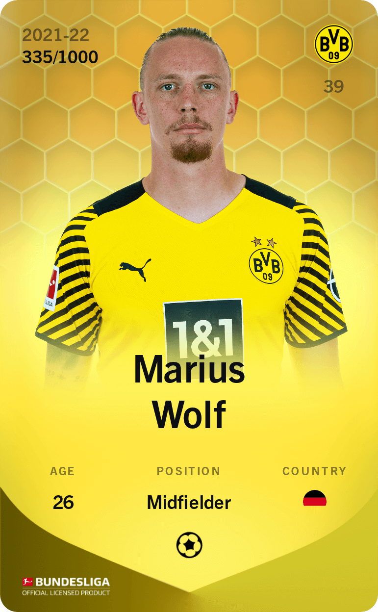 Marius Wolf 2021-22 • Limited 335/1000