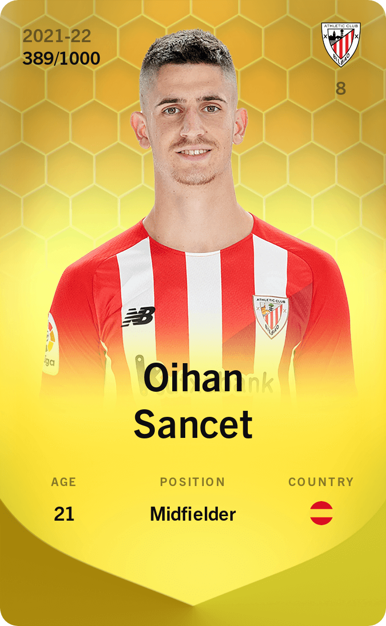 Oihan Sancet 2021-22 • Limited 389/1000