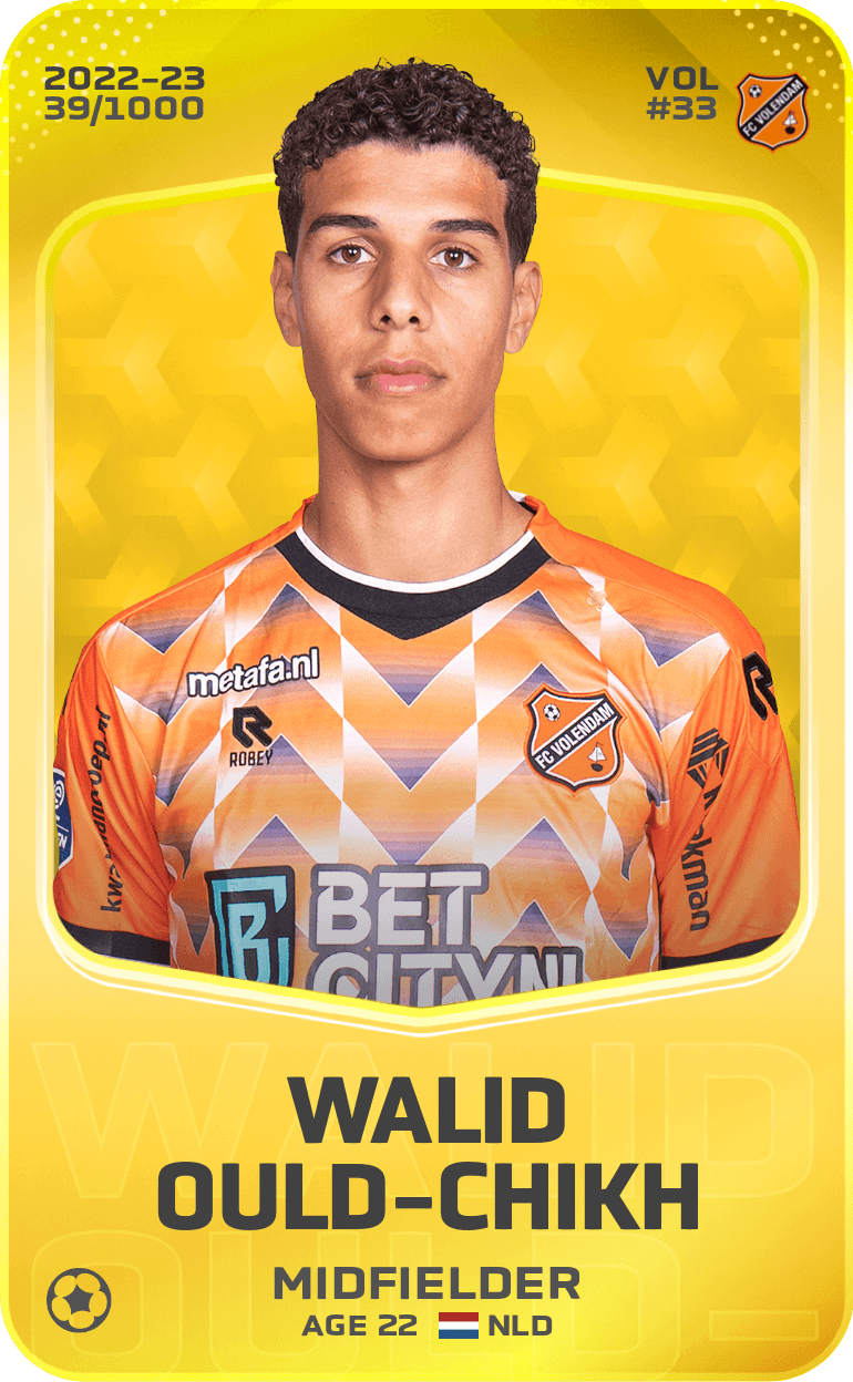 Walid Ould-Chikh 2022-23 • Limited 39/1000