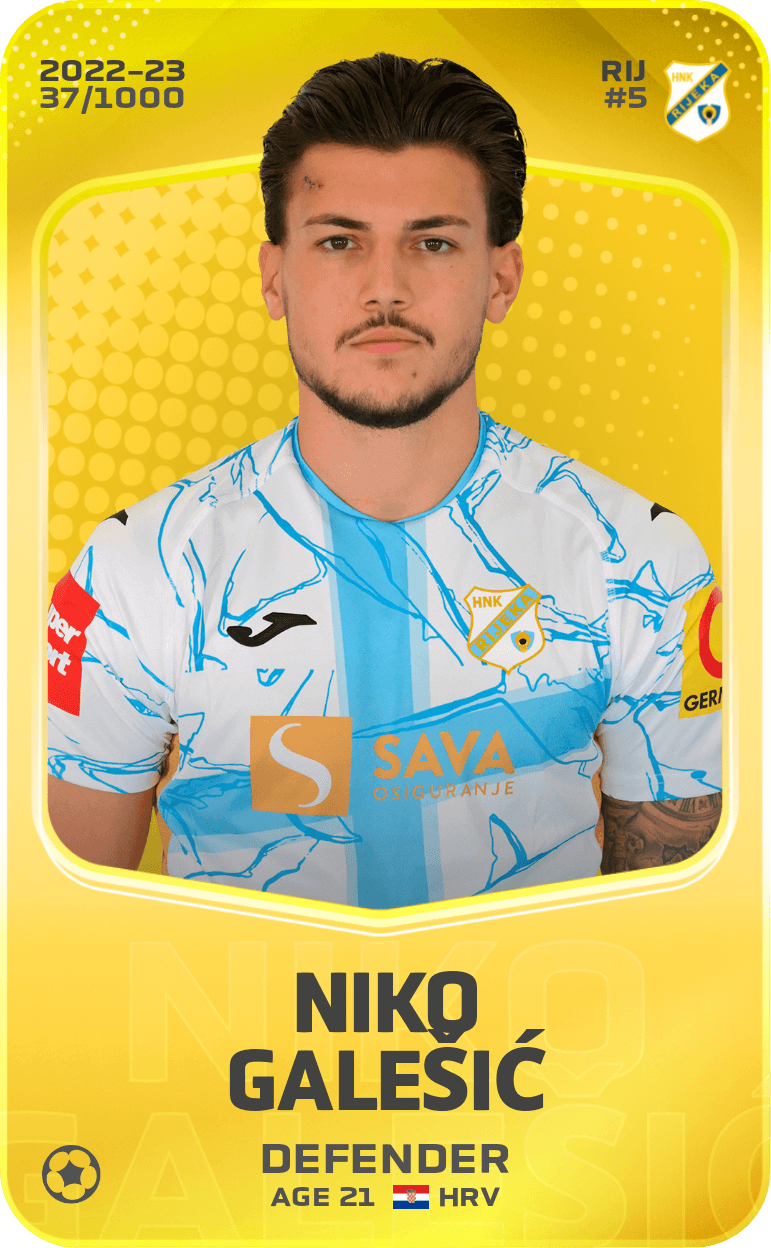 Niko Galešić 2022-23 • Limited 37/1000
