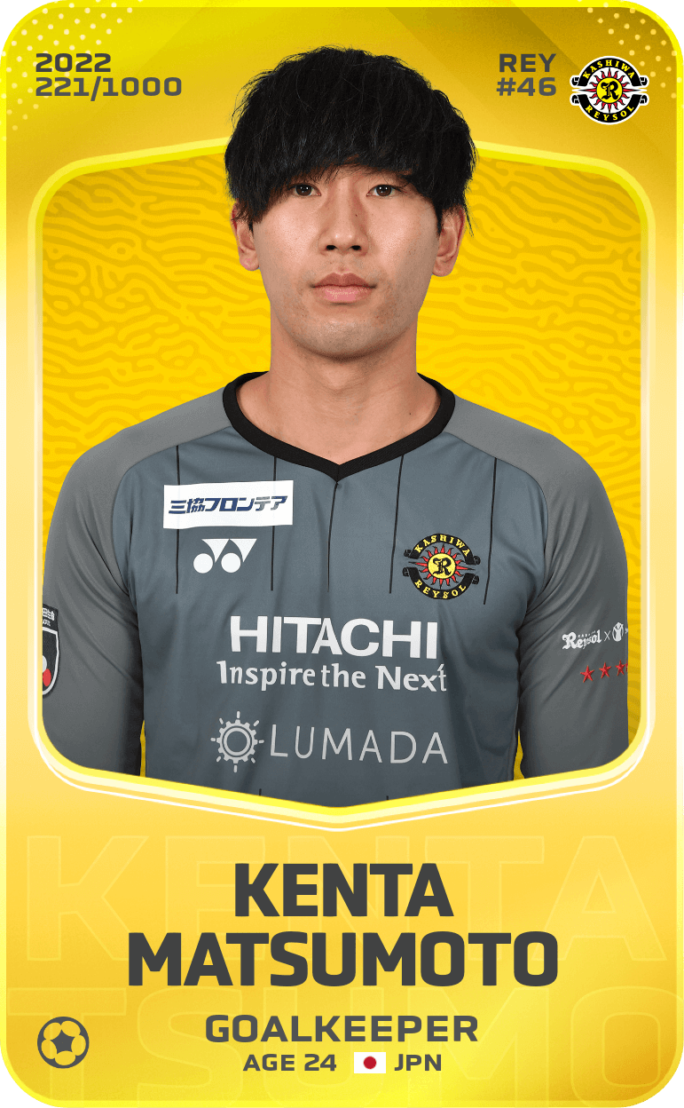 Kenta Matsumoto 2022-23 • Limited 221/1000