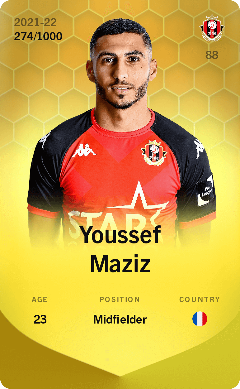 Youssef Maziz 2021-22 • Limited 274/1000
