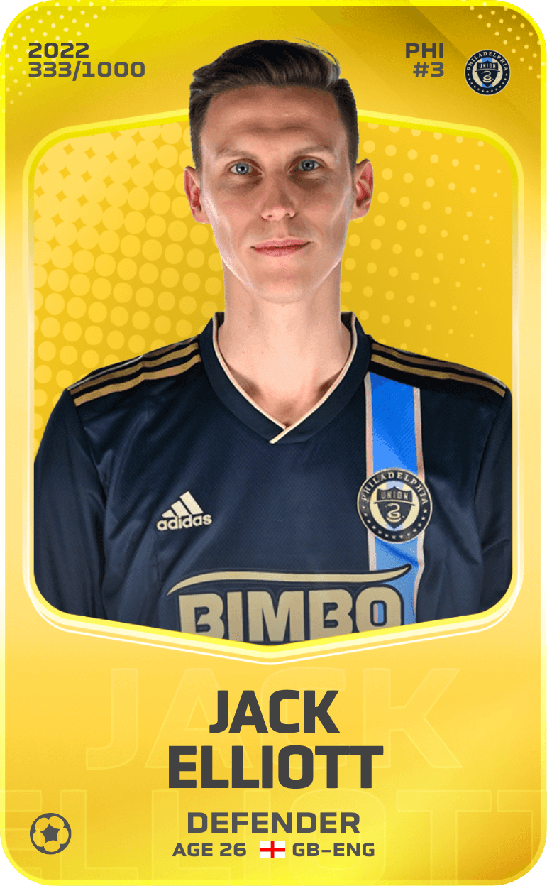 Jack Elliott 2022-23 • Limited 333/1000