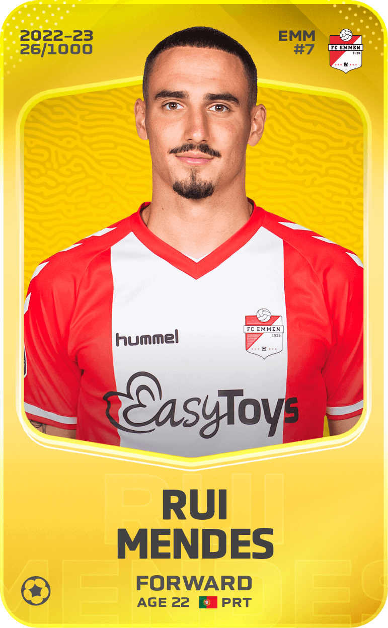 Rui Mendes 2022-23 • Limited 26/1000