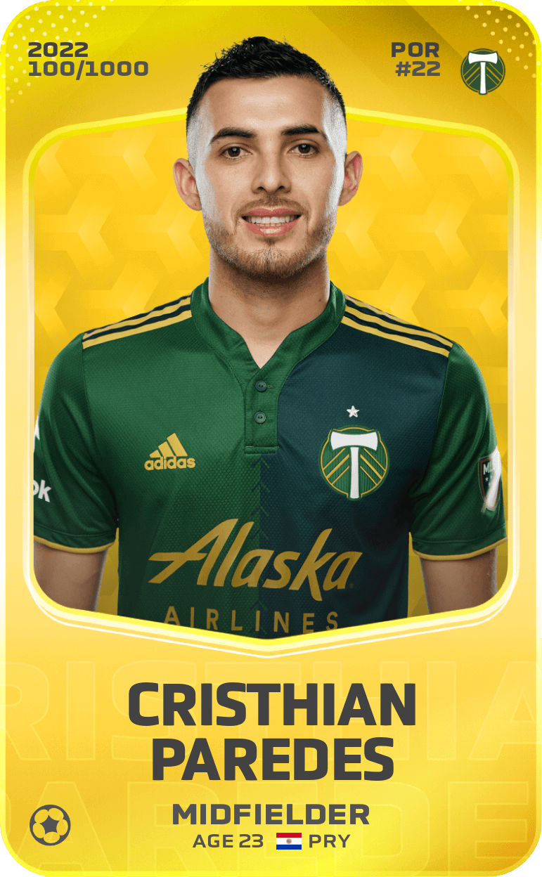 Cristhian Paredes 2022-23 • Limited 100/1000