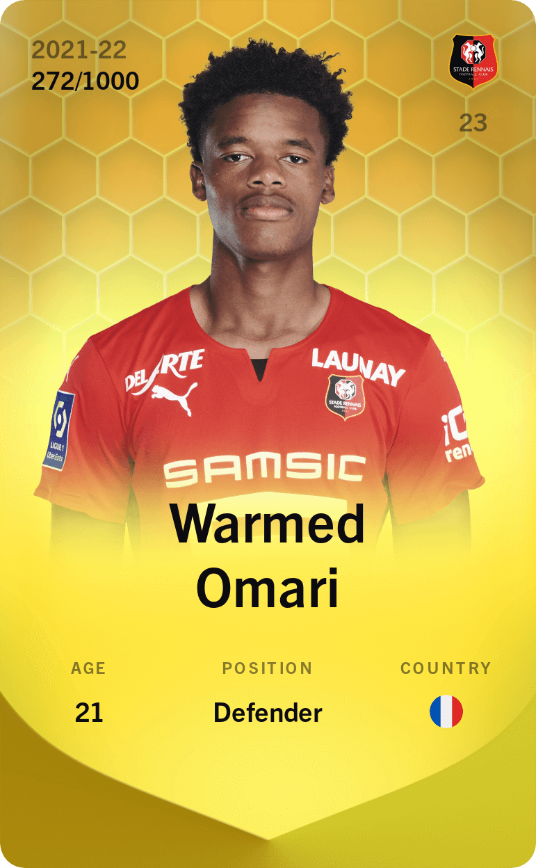 Warmed Omari 2021-22 • Limited 272/1000