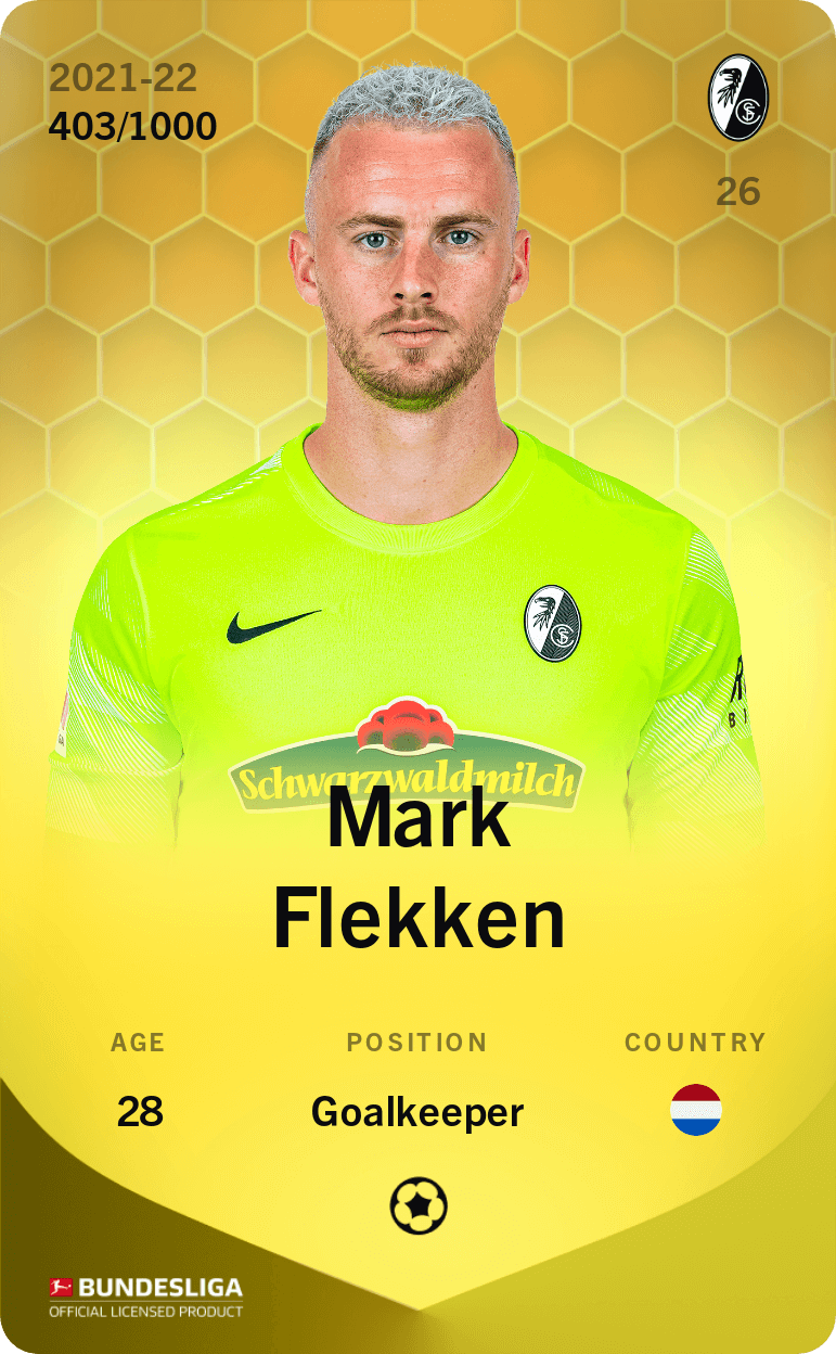 Mark Flekken 2021-22 • Limited 403/1000