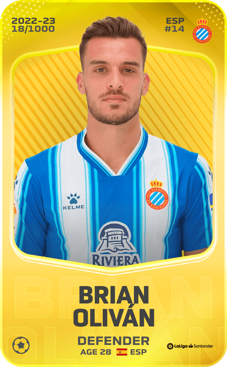 Brian Oliván 2022-23 • Limited 18/1000