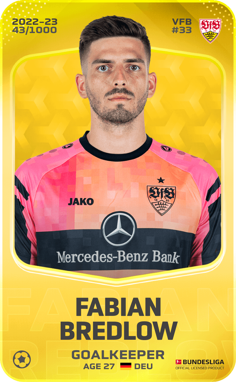 Fabian Bredlow 2022-23 • Limited 43/1000