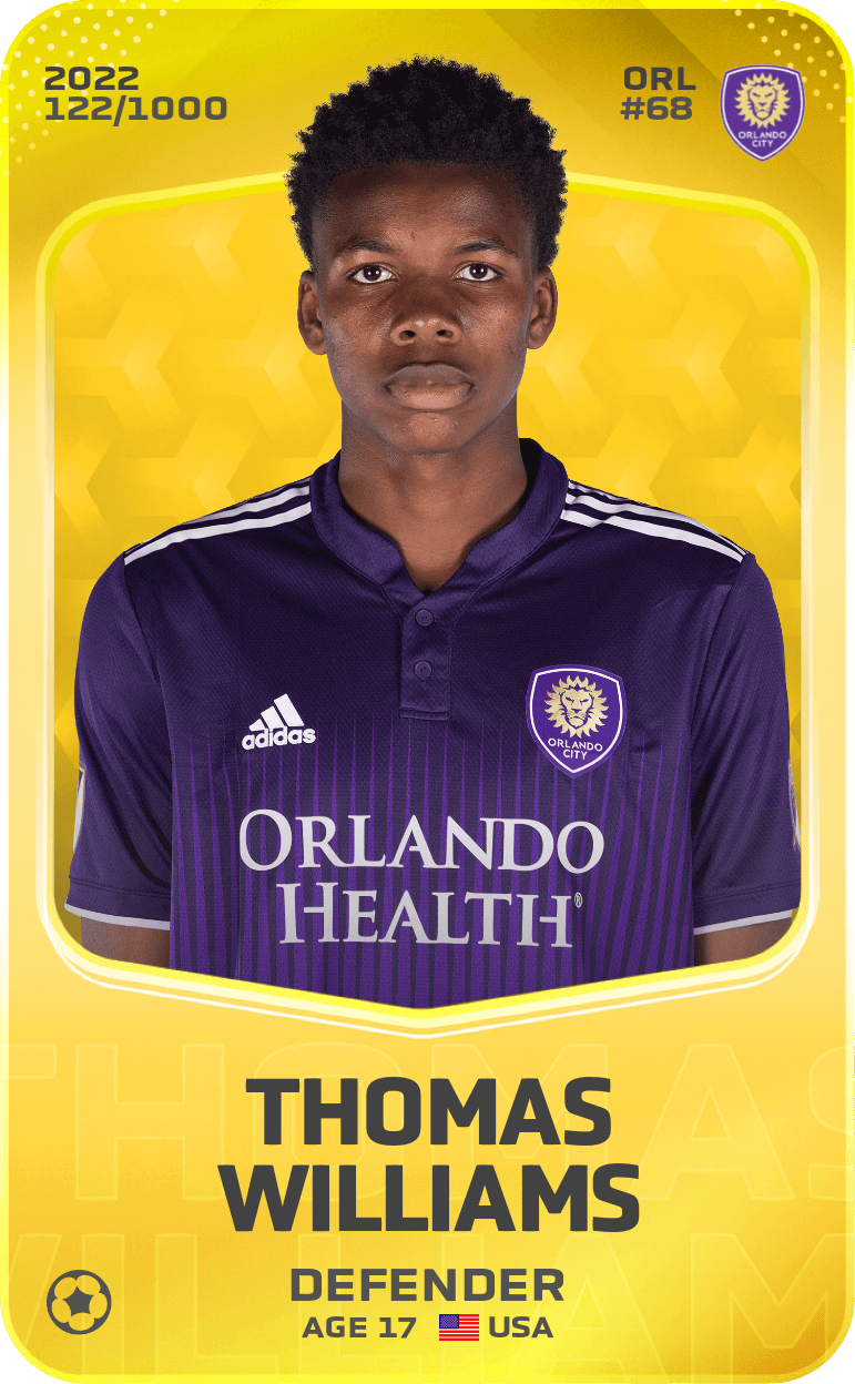 Thomas Williams 2022-23 • Limited 122/1000