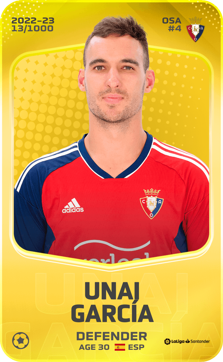 Unai García 2022-23 • Limited 13/1000