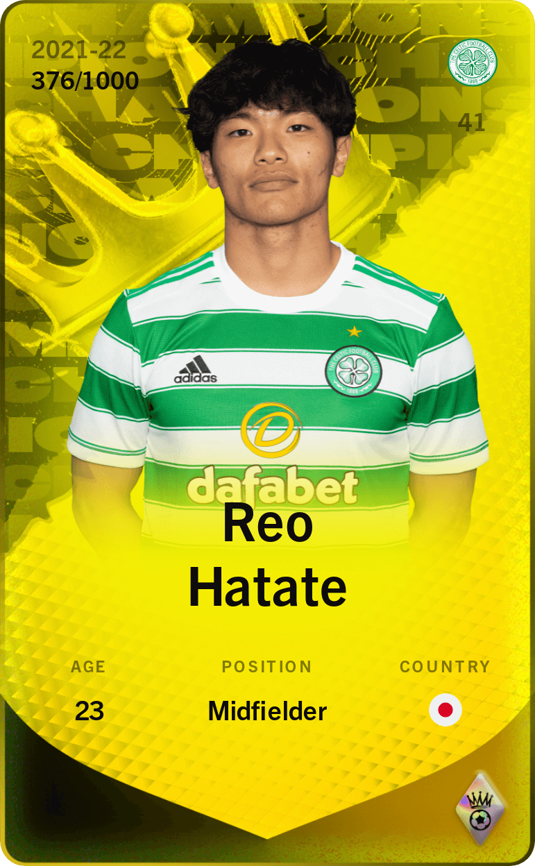 Reo Hatate 2021-22 • Limited 376/1000