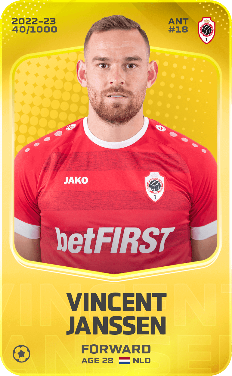 Vincent Janssen 2022-23 • Limited 40/1000
