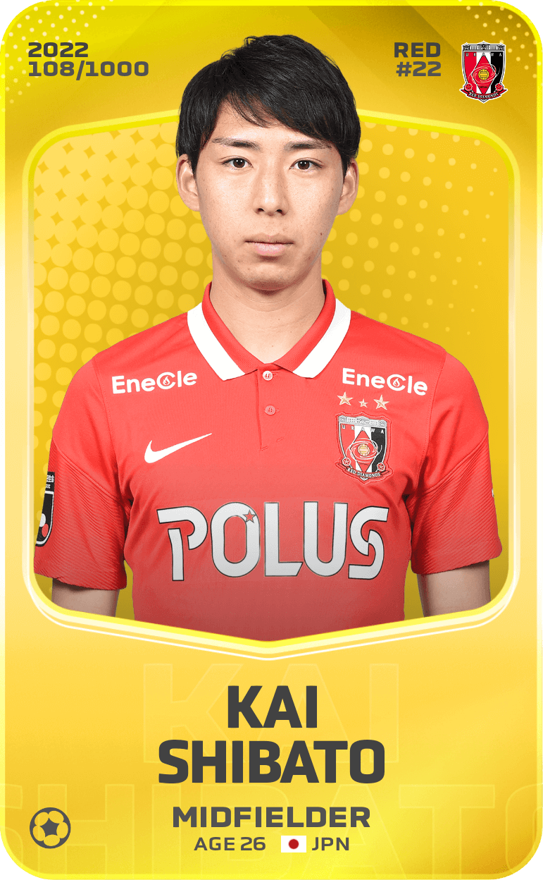Kai Shibato 2022-23 • Limited 108/1000