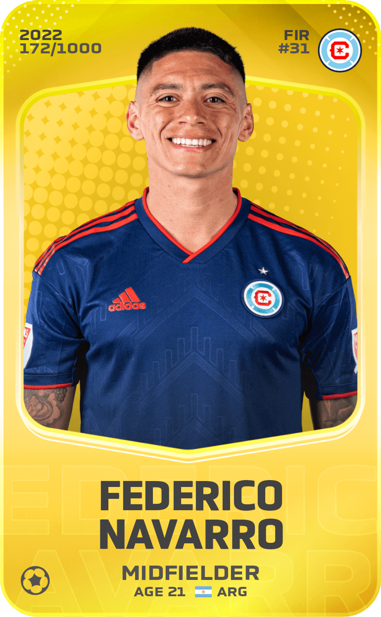 Federico Navarro 2022-23 • Limited 172/1000