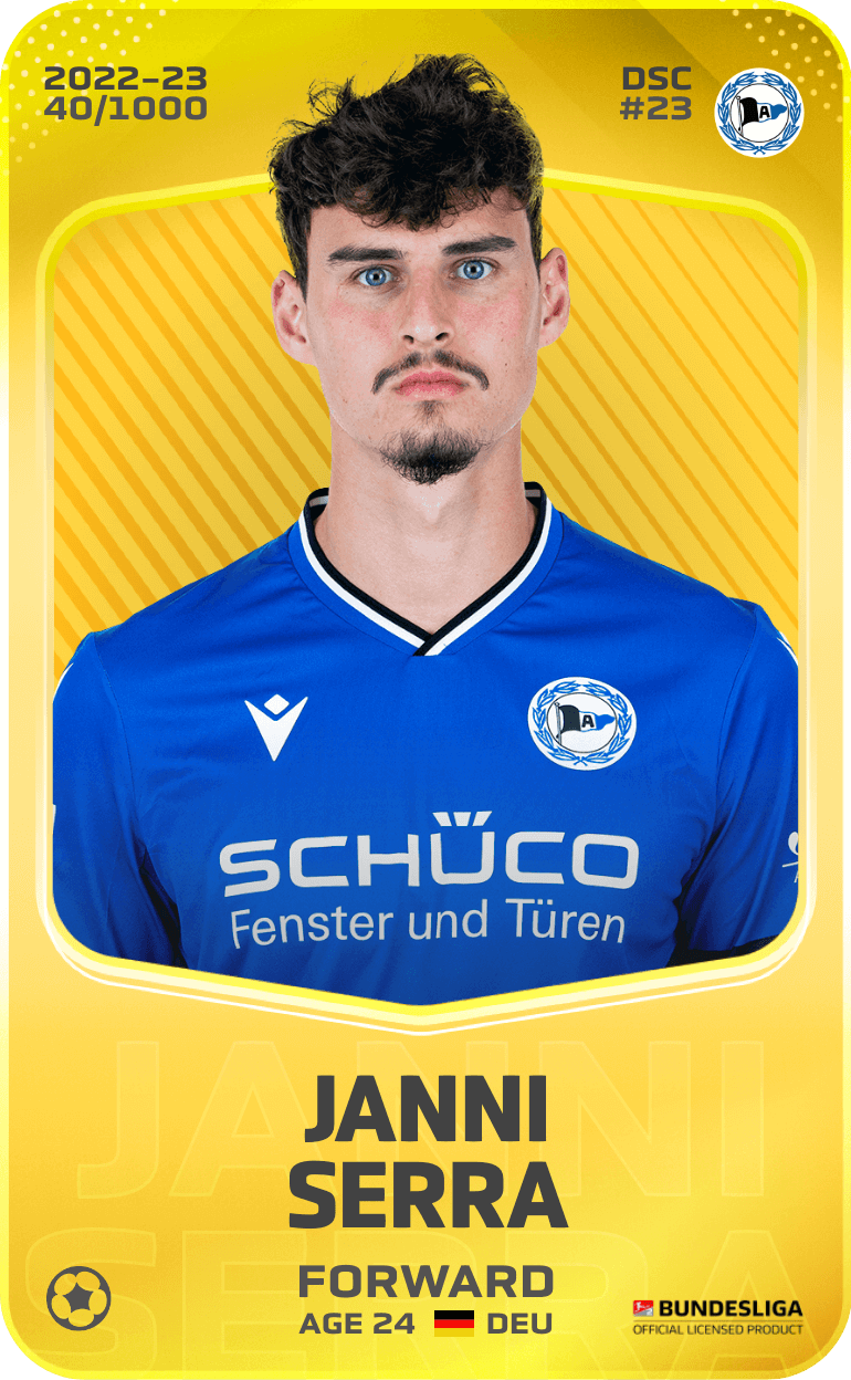 Janni Serra 2022-23 • Limited 40/1000