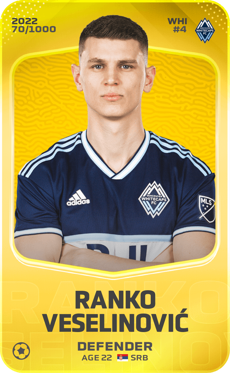 Ranko Veselinović 2022-23 • Limited 70/1000