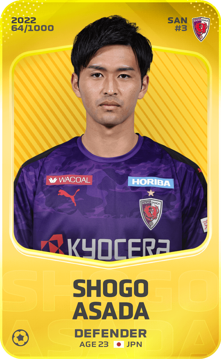 Shogo Asada 2022-23 • Limited 64/1000