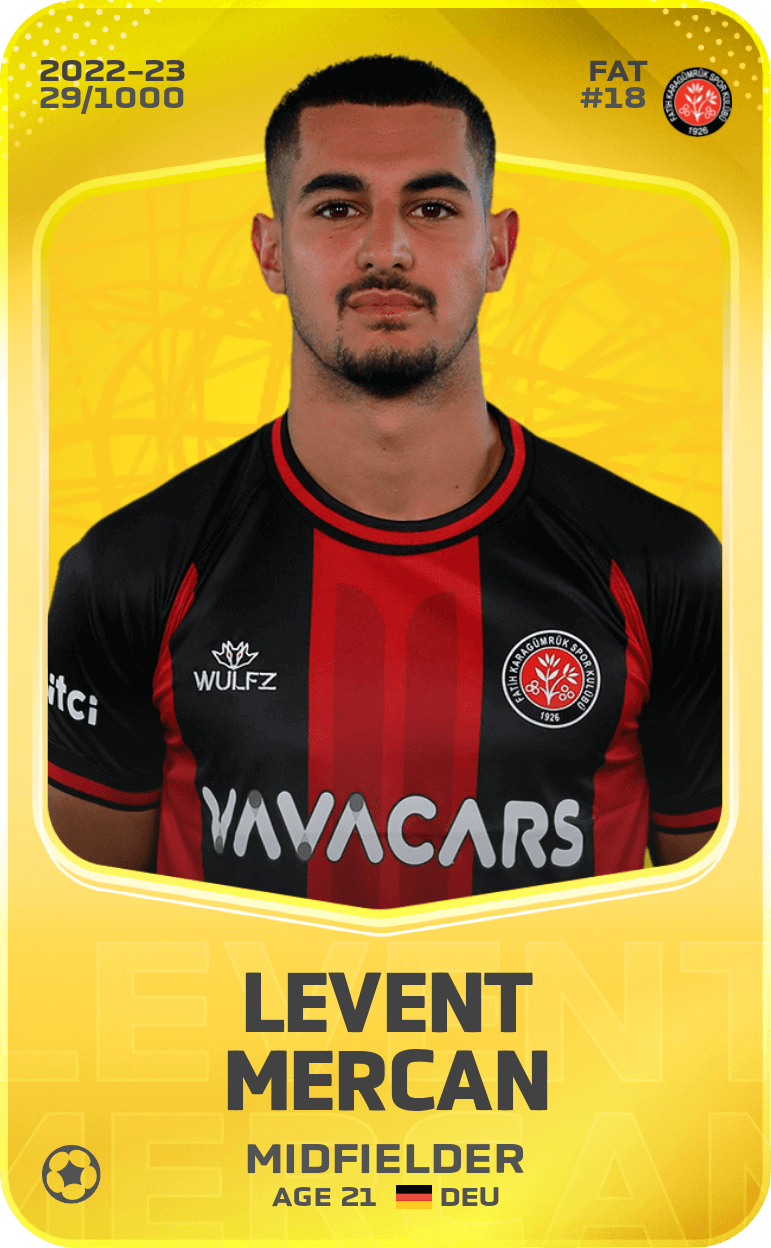 Levent Mercan 2022-23 • Limited 29/1000