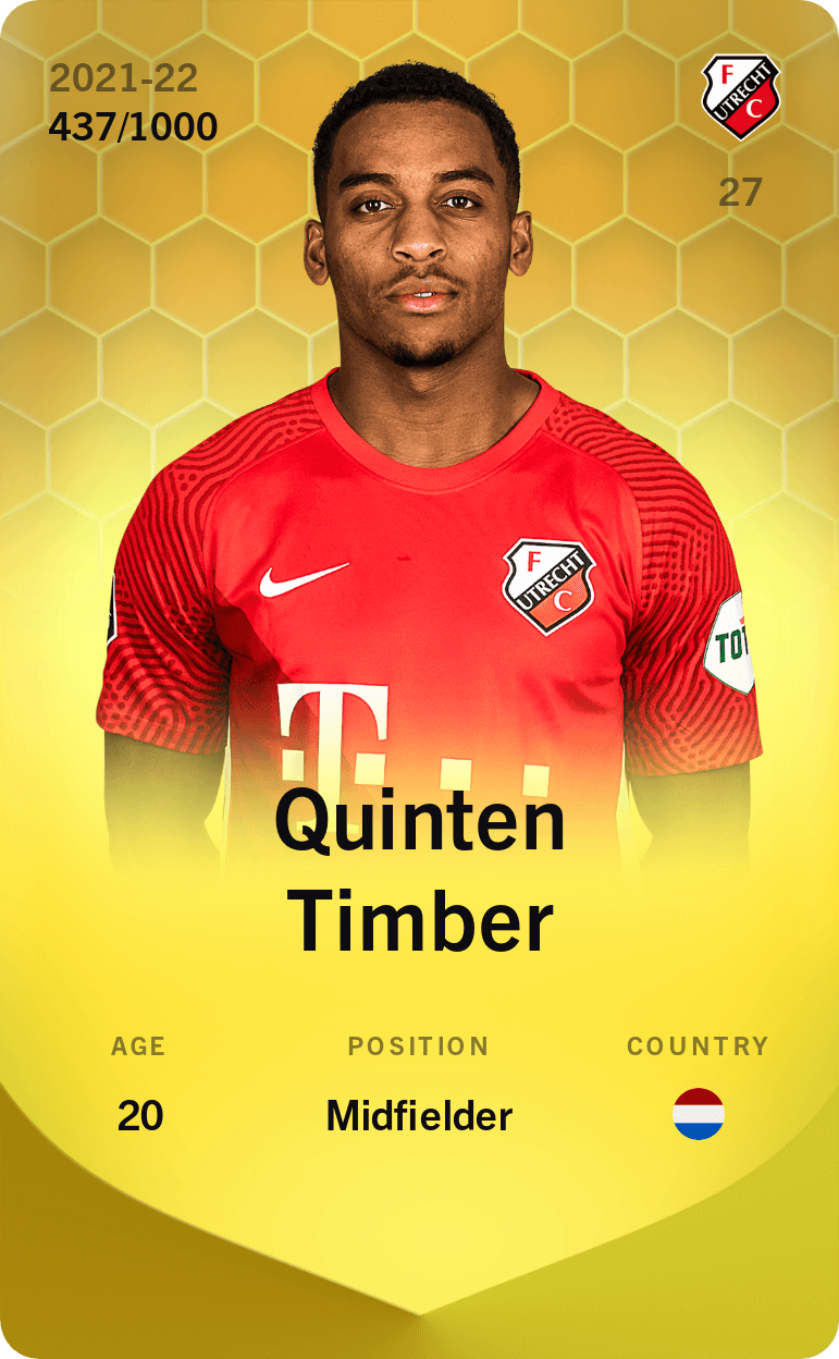 Quinten Timber 2021-22 • Limited 437/1000