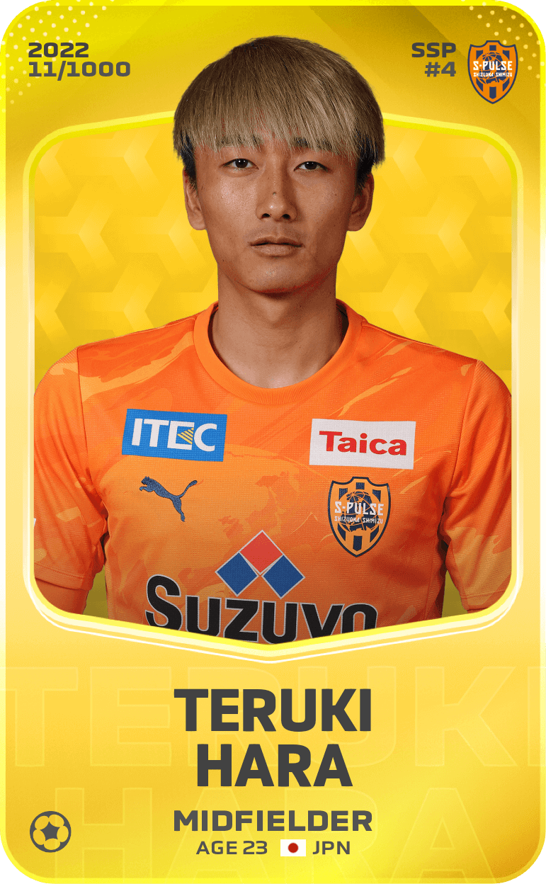 Teruki Hara 2022-23 • Limited 11/1000