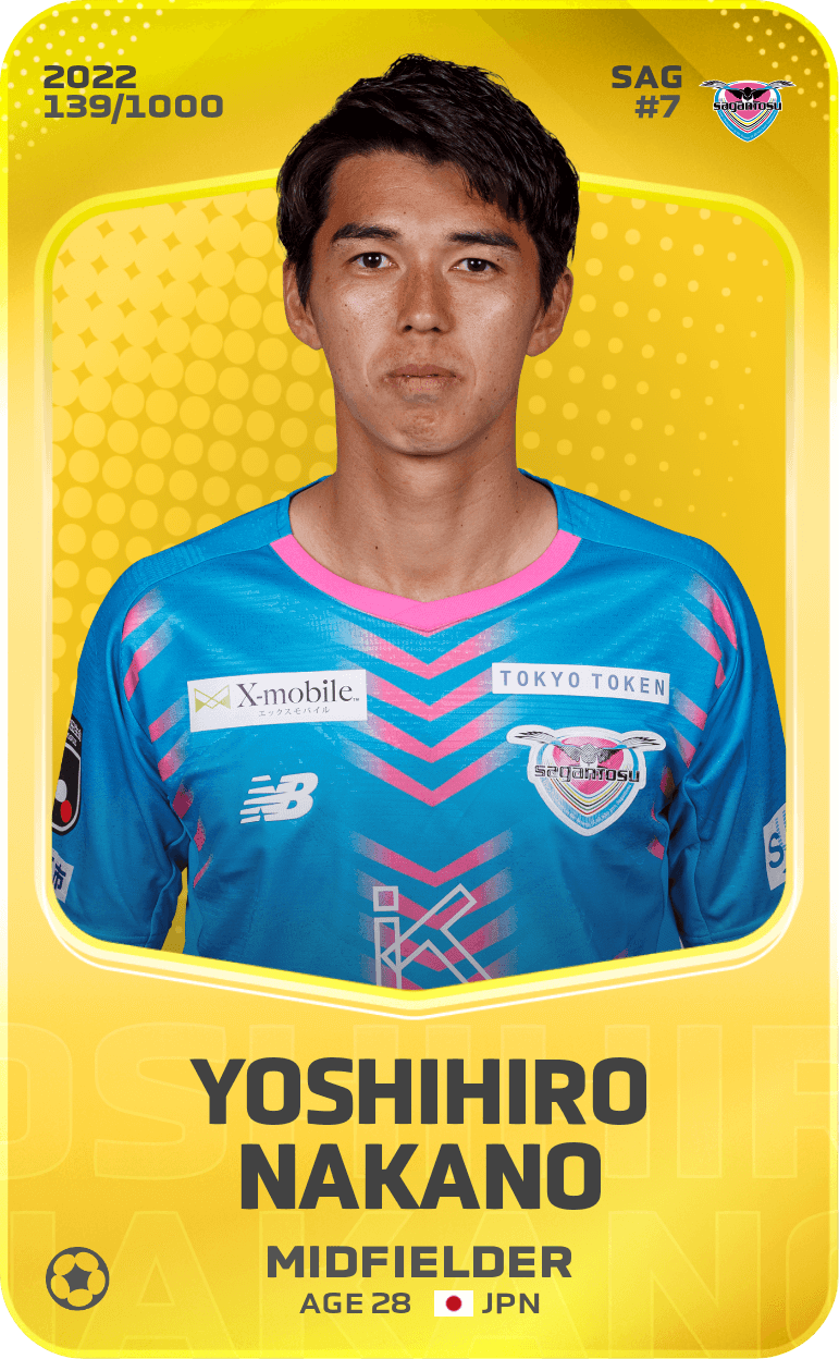 Yoshihiro Nakano 2022-23 • Limited 139/1000