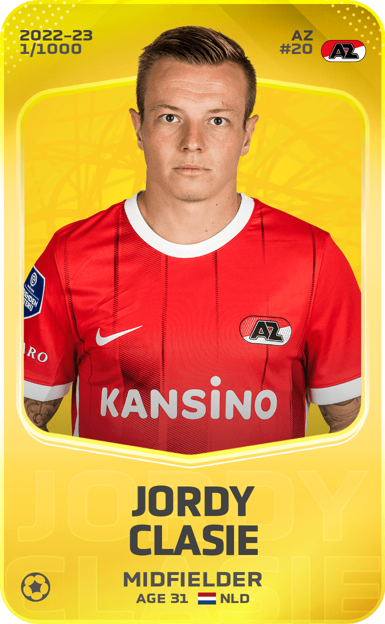 Jordy Clasie 2022-23 • Limited 1/1000