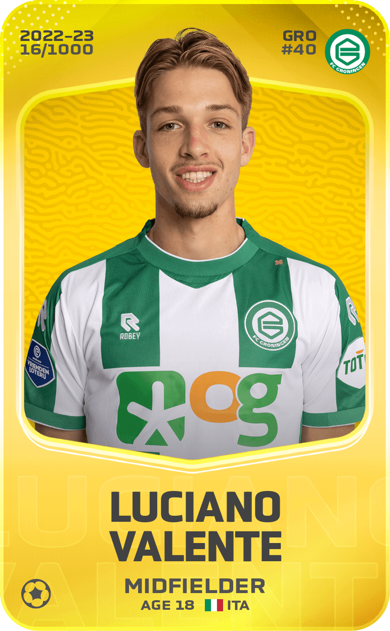Luciano Valente 2022-23 • Limited 16/1000