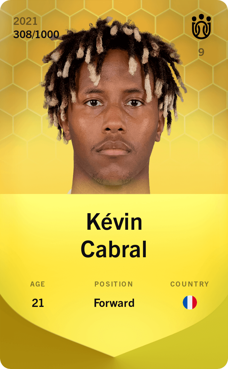 Kévin Cabral 2021-22 • Limited 308/1000