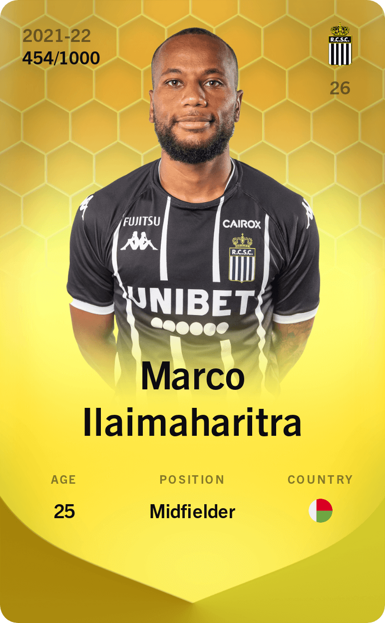 Marco Ilaimaharitra 2021-22 • Limited 454/1000