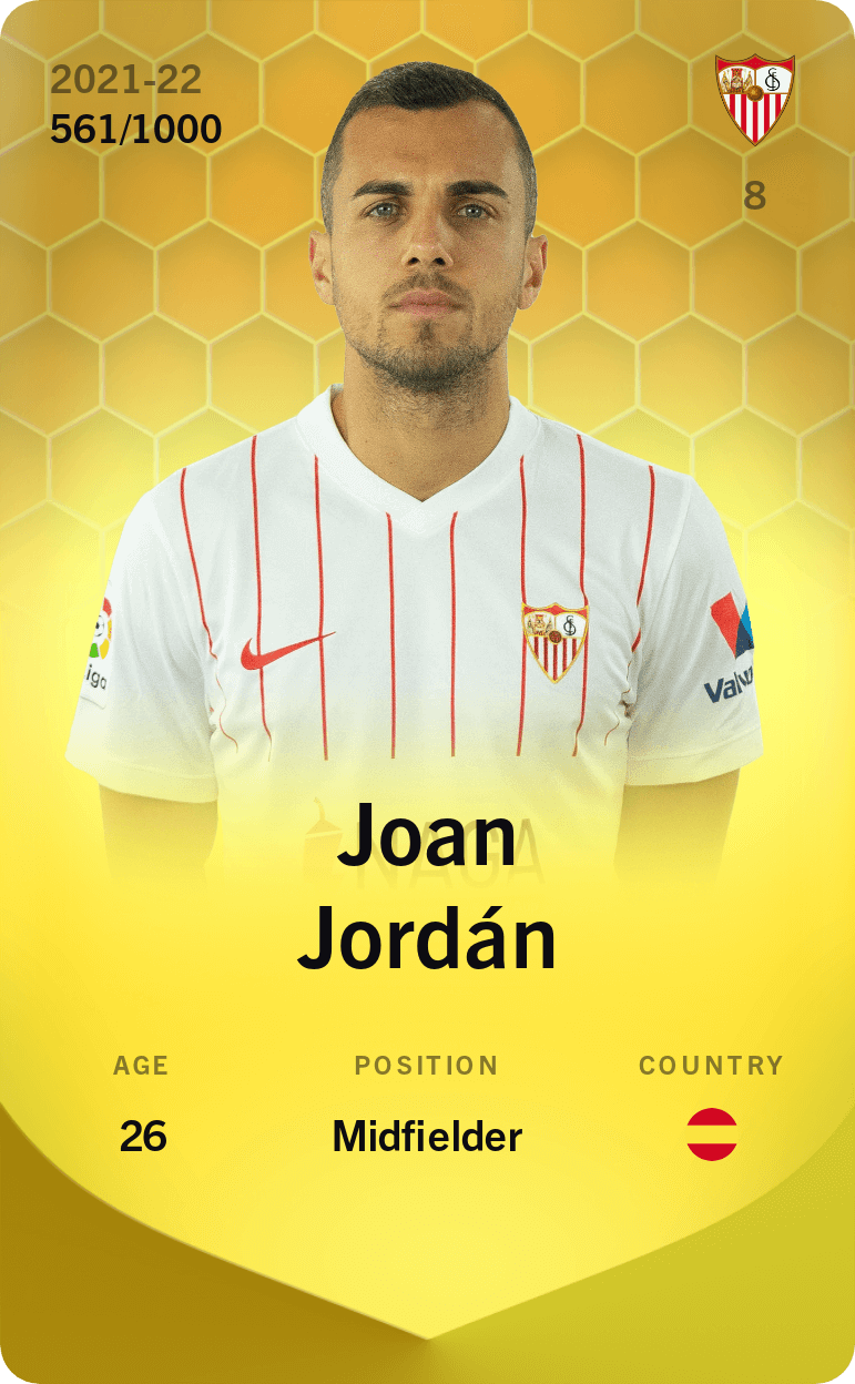 Joan Jordán 2021-22 • Limited 561/1000