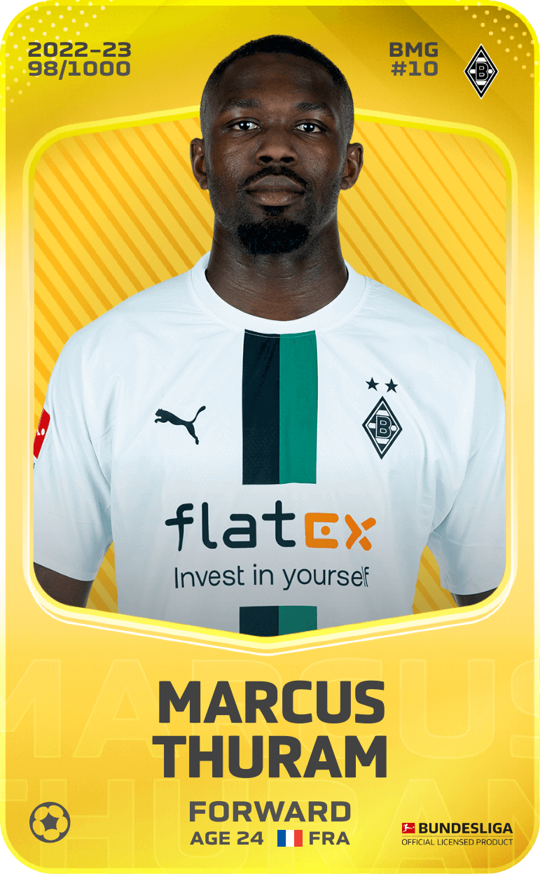 Marcus Thuram 2022-23 • Limited 98/1000