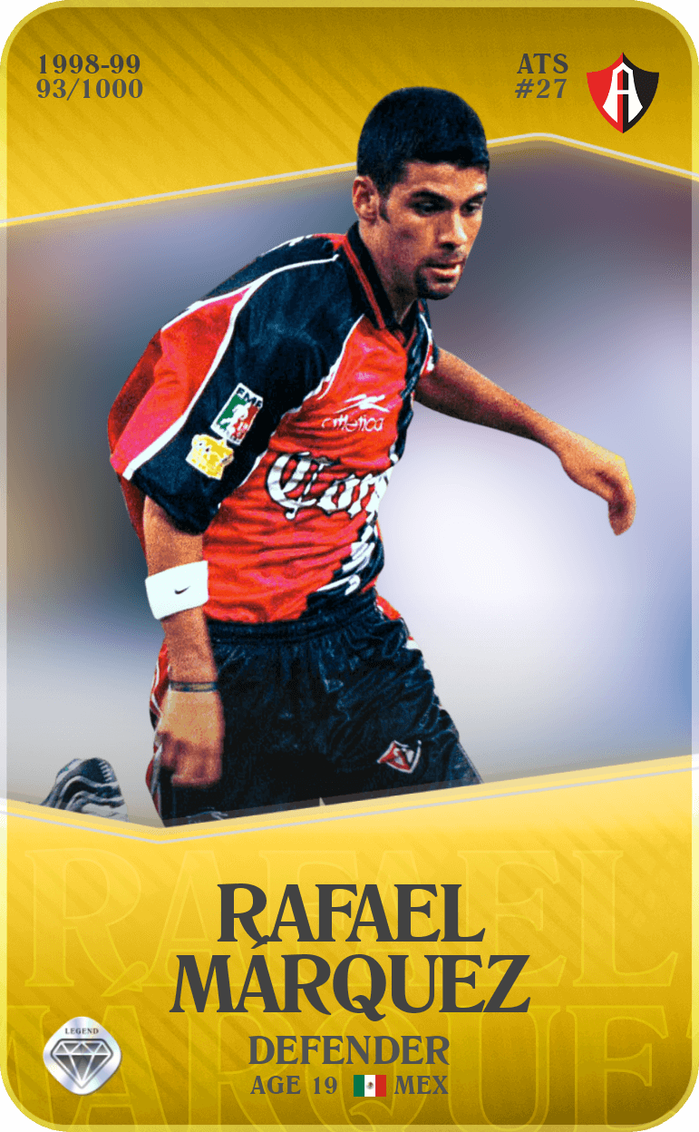 Rafael Márquez 1998-99 • Limited 93/1000