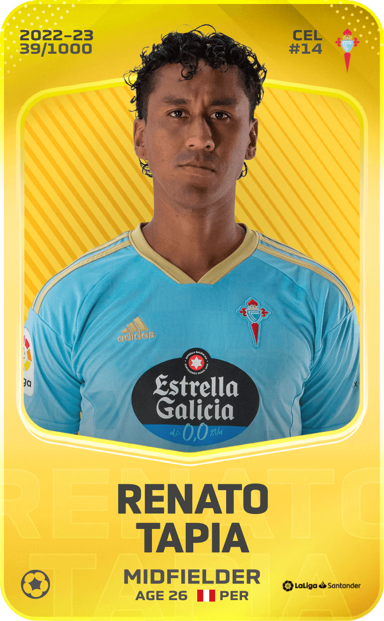 Renato Tapia 2022-23 • Limited 39/1000