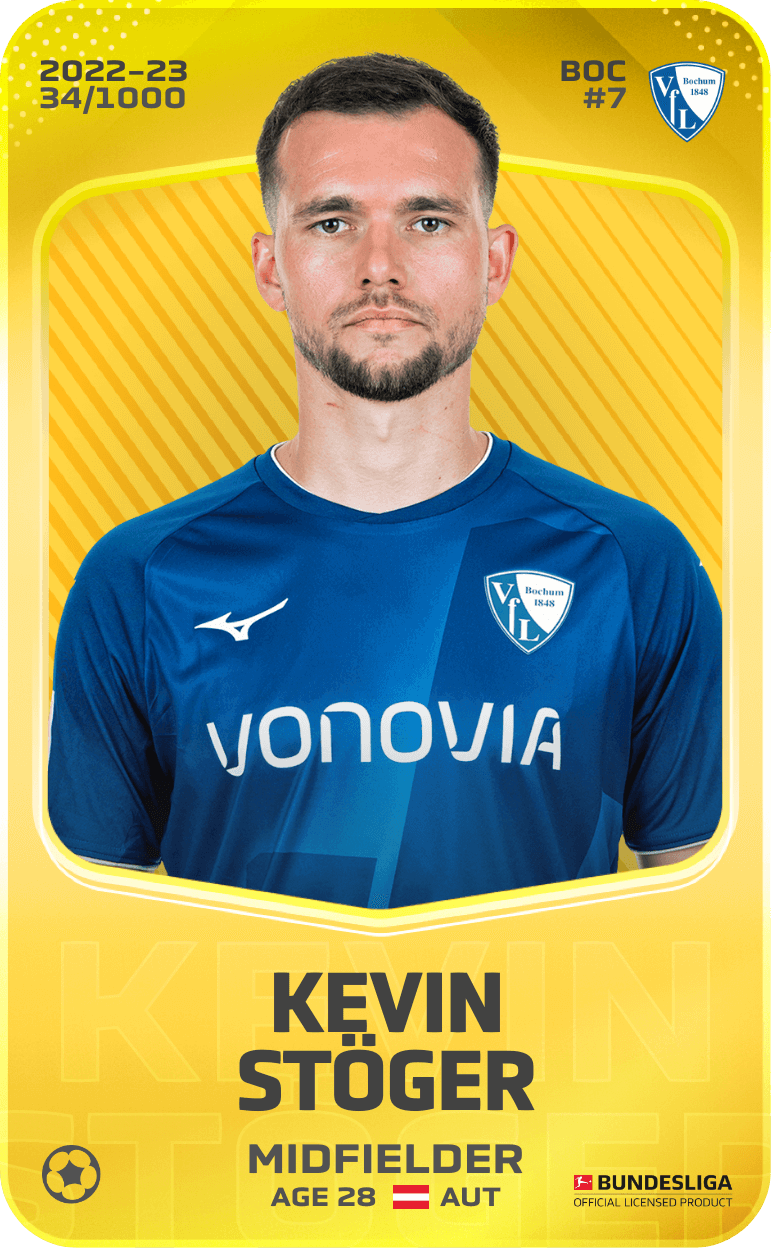Kevin Stöger 2022-23 • Limited 34/1000