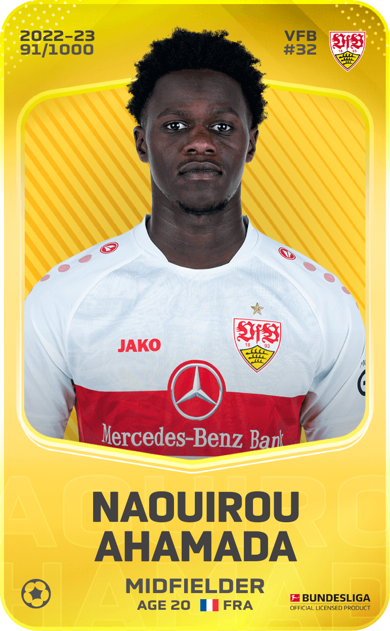 Naouirou Ahamada 2022-23 • Limited 91/1000