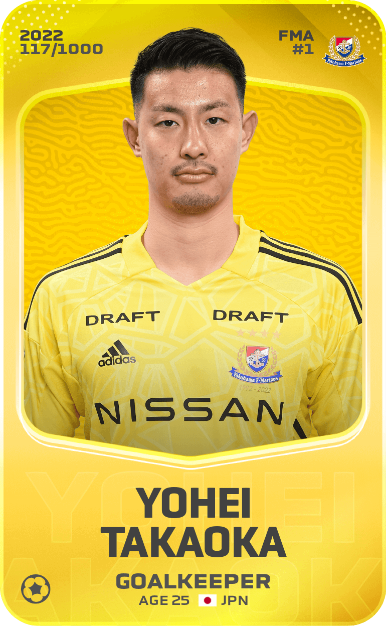 Yohei Takaoka 2022-23 • Limited 117/1000