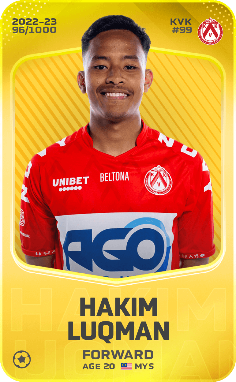 Hakim Luqman 2022-23 • Limited 96/1000