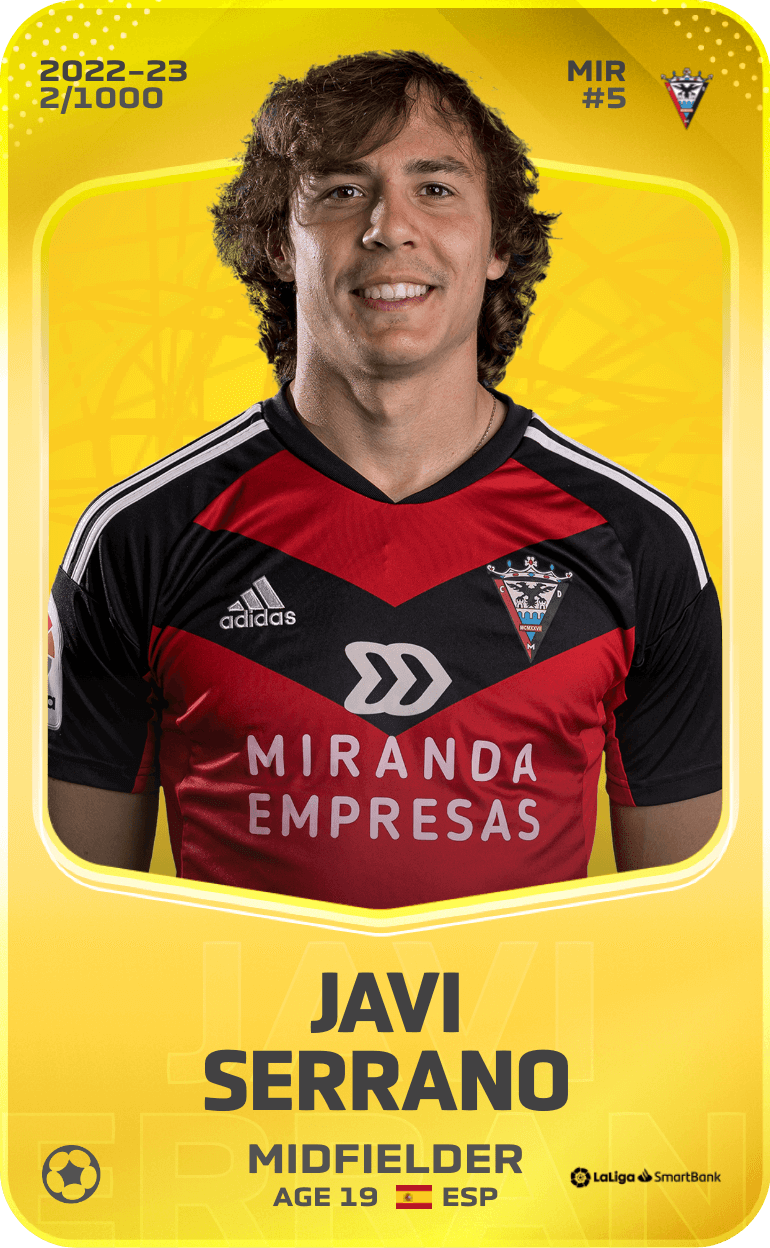 Javi Serrano 2022-23 • Limited 2/1000