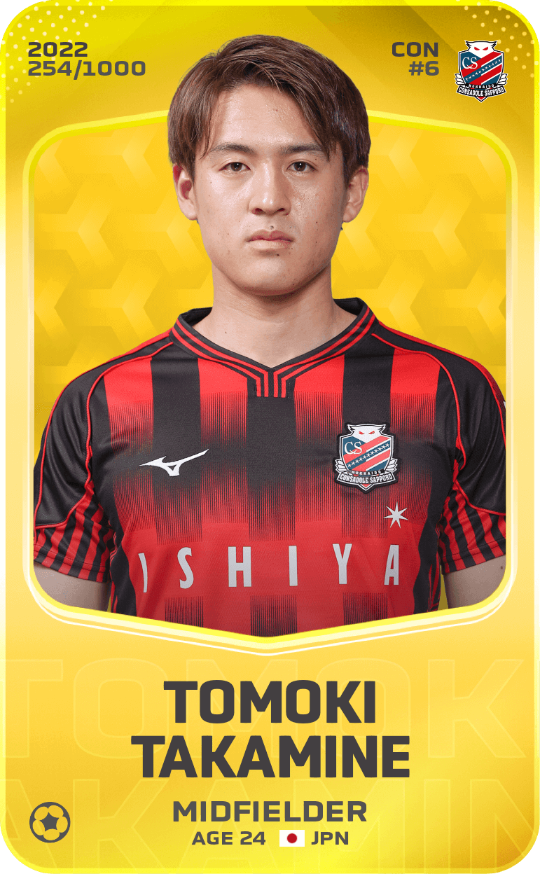 Tomoki Takamine 2022-23 • Limited 254/1000