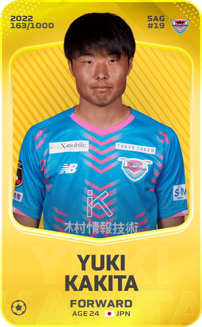 Yuki Kakita 2022-23 • Limited 163/1000