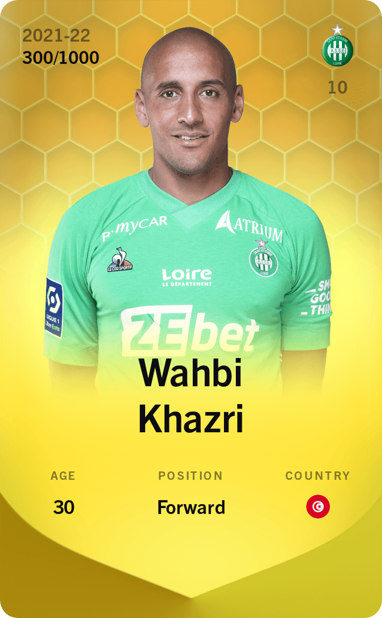 Wahbi Khazri 2021-22 • Limited 300/1000