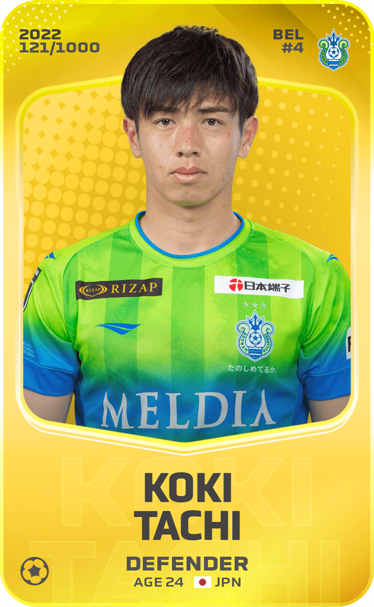 Koki Tachi 2022-23 • Limited 121/1000