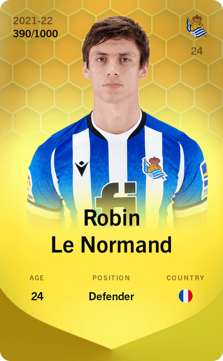 Robin Le Normand 2021-22 • Limited 390/1000