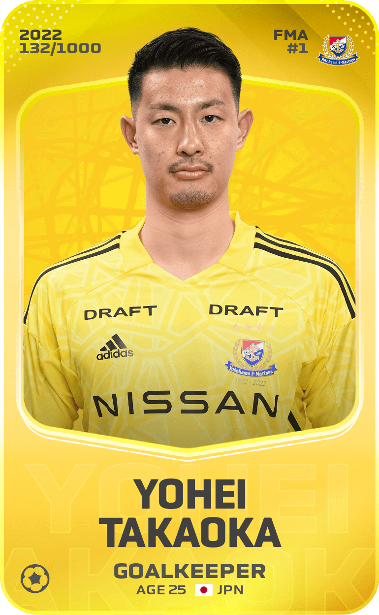 Yohei Takaoka 2022-23 • Limited 132/1000